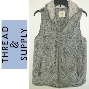 Thread & Supply Charcoal Vest